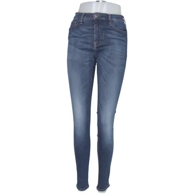 Spijkerbroek (Blauw) van C.O.J Katoen, Elastaan, Polyester
