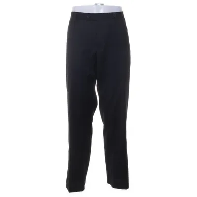 Kostuumbroek (Zwart) van Dressmann Elastaan, Polyester, Wol