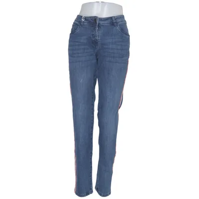 Jeans (Blå, Röd, Vit) från Up2Fashion Bomull, Elastan