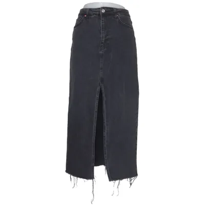 Jupe en jean (Gris) de Stradivarius Coton, Élasthane