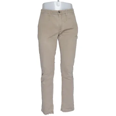 Chinos (Beige) from Quality Clothing Cotton, Elastane