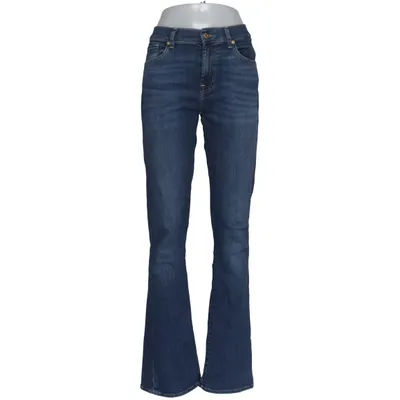 Spijkerbroek (Blauw) van 7 for All Mankind Katoen, Elastaan, Lyocell, Polyester