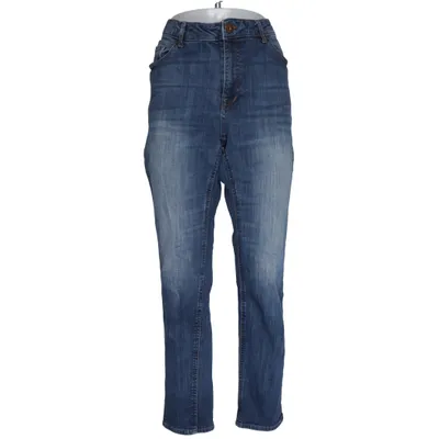 Jeans (Blå) fra Denim by Lindex Bomuld, Elastan, Polyester
