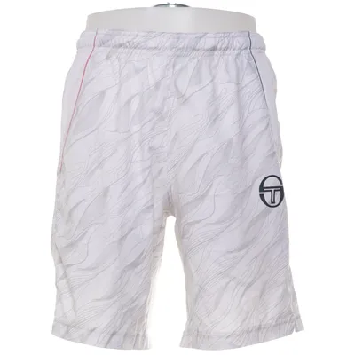 Träningsshorts (Vit, Grå) från Sergio Tacchini Polyester