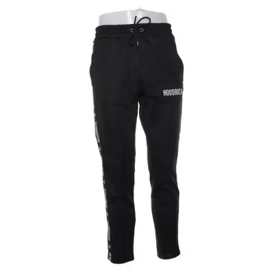 Träningsbyxor (Svart, Vit) från Hoodrich Bomull, Polyester
