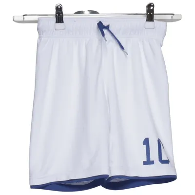 Short de sport (Blanc, Bleu) de H&M Sport Polyester