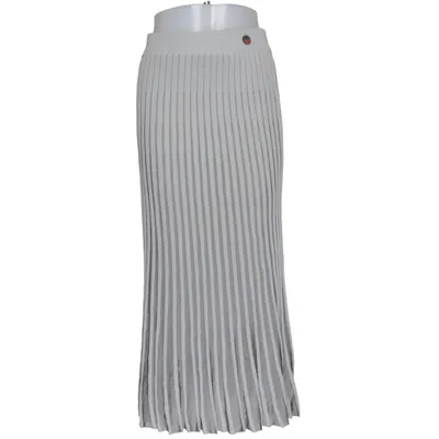 Maxi skirt (Gray) from Busnel Cotton, Viscose