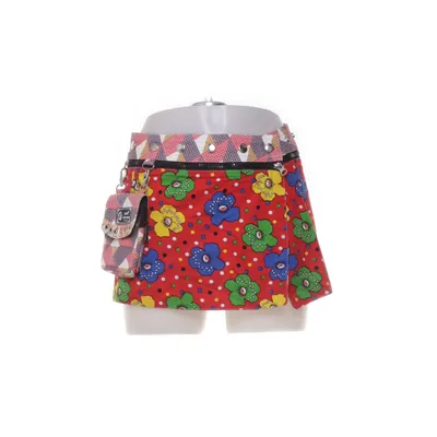Rok (Rood, Meerkleurig) van ZAND Amsterdam Katoen, Polyester