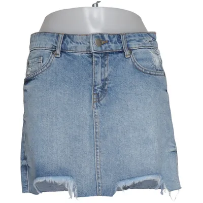Jeanskjol (Blå) från Nikkie Bomull