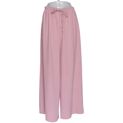 Pantalon patte d'éléphant (Rose) Élasthane, Viscose