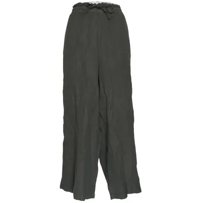 Byxor (Grön) från MyWear Woman Linne, Viskos
