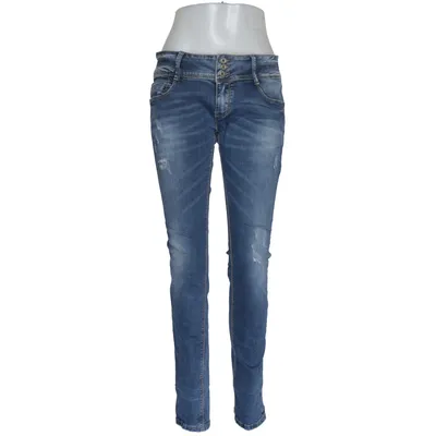 Jeans (Blå) från Holly's Bomull, Polyester, Viskos