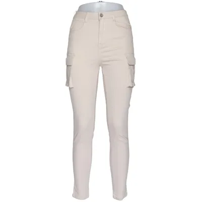 Cargo broek (Beige) van Daysie Elastaan, Polyester