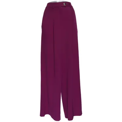 Palazzobyxor (Lila) från Piú & Piú Elastan, Polyester