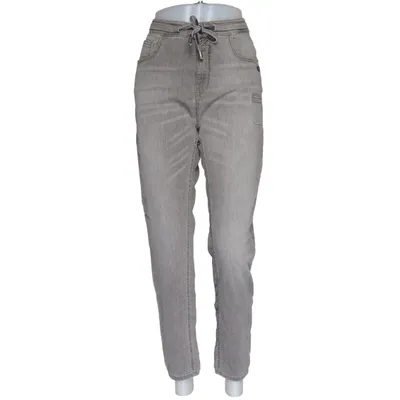 Jeans (Grå) fra Gang Bomuld, Elastan, Polyester