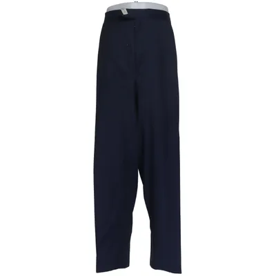 Kostuumbroek (Blauw) van Kuhn Maßkonfektion Wol