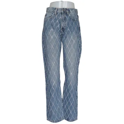 Jeans (Blå, Sølv) fra Zara Bomuld