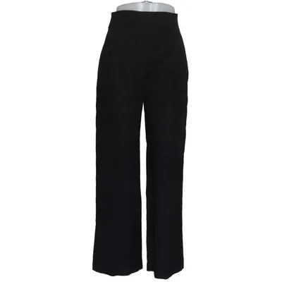 Pantalon patte d'éléphant (Noir) de United Colors of Benetton Laine