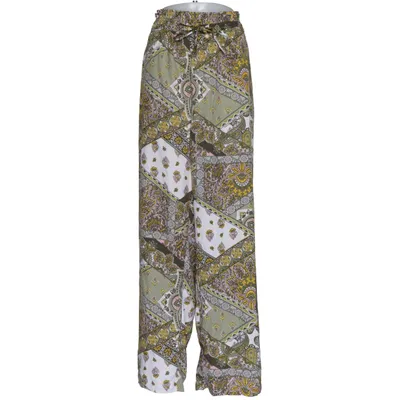 Broek (Groen, Wit, Geel) van FSTVL Gerecycled polyester