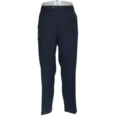 Suit pants (Blue) from Stretch Elastane, Polyester, Wool