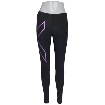 Sports tights (Black, Purple) from 2XU Elastane, Polyamide