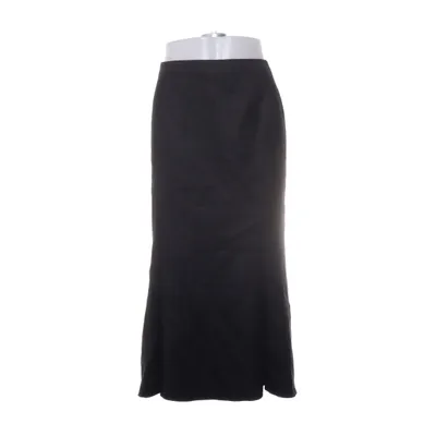 Maxi nederdel (Sort) Acetat, Elastan, Uld