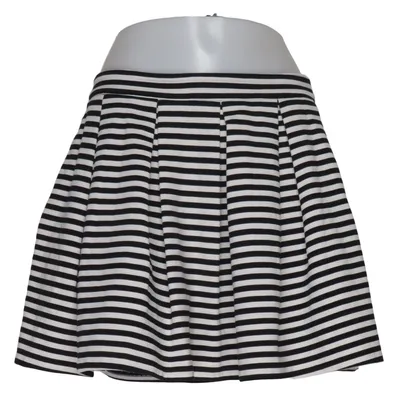 Skirt (Black, White) from Bethany Mota Cotton, Elastane, Polyester