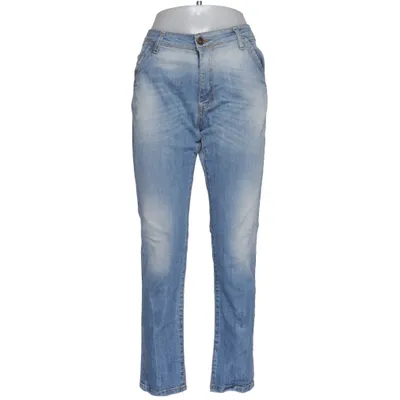 Jeans (Blue) from Please Vintage Glam Cotton, Elastane