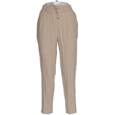 Broek (Beige) van Vero Moda Linnen, Viscose