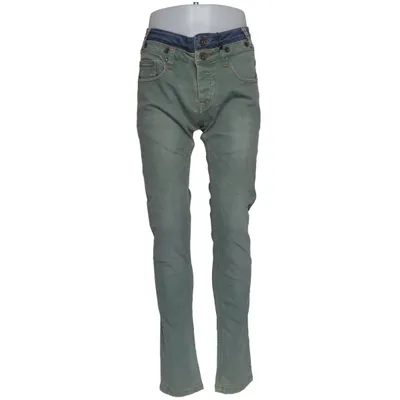 Chino (Vert) de Desigual Coton, Élasthane, Polyester