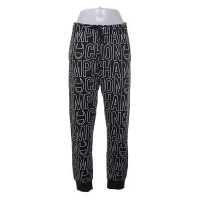 Sweatpants (Black, White) from Champion Cotton, Polyester