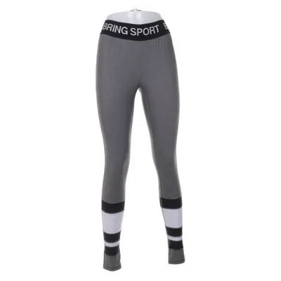 Sports tights (Gray, Black, White) from Bring Sportswear Elastane, Polyester