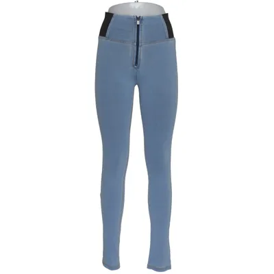 Jeans (Blå) fra Freddy Bomuld, Elastan