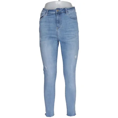 Jeans (Blue) from Cindy H Cotton, Elastane, Polyester, Viscose