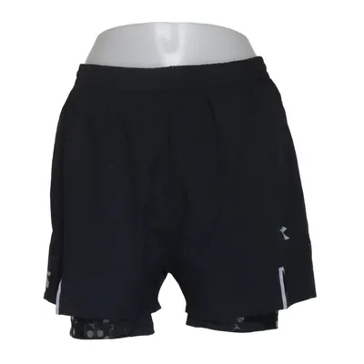 Short de sport (Gris) de Diadora Élasthane, Polyester