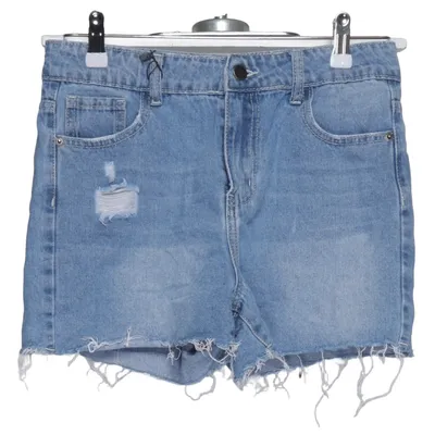 Denim shorts (Blauw) van Uniq Katoen