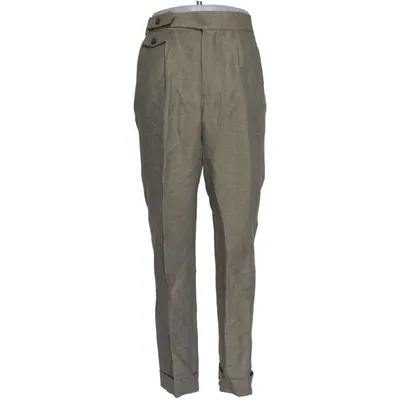Kostymbyxor (Beige) från Cavaliere Bomull, Linne, Polyester