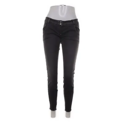 Jeans (Grå) från Met Bomull, Elastan