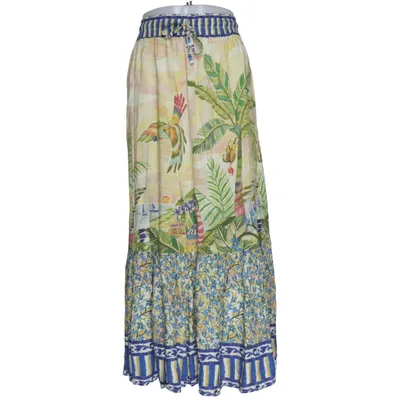 Maxi rok (Blauw, Groen, Meerkleurig) van Farm Rio
