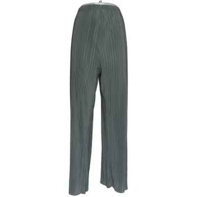 Pantalon patte d'éléphant (Vert) de H&M Mama Polyester