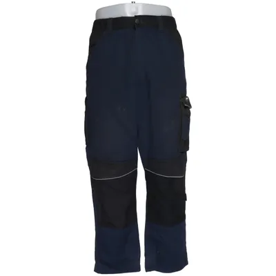 Arbetsbyxor (Blå, Svart) från Parkside Bomull, Återvunnen polyester