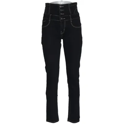 Jean (Noir) de Nina Carter Coton, Élasthane, Polyester