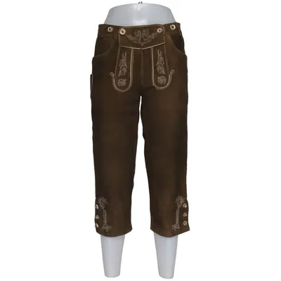 Lederhosen (Brun) från Lekra Skinn, Polyester