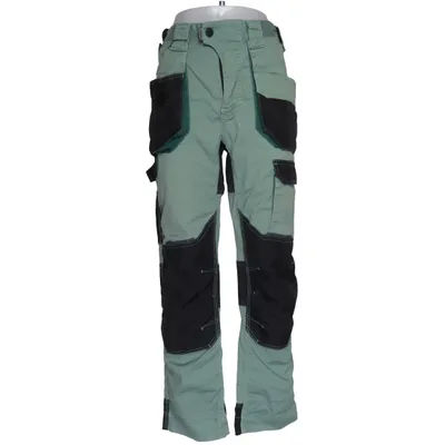 Arbetsbyxor (Grön, Svart) från Snickers Workwear Bomull, Elastan, Polyester