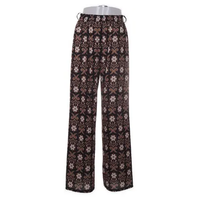 Pantalon patte d'éléphant (Noir, Marron, Blanc, Multicolore) de Charlotte Polyester