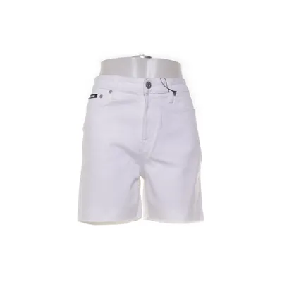 Short en jean (Blanc) de DKNY Jeans Coton, Élasthane