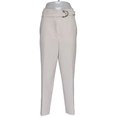 Chinos (Beige) from Luisa Cerano Polyester, Polyurethane
