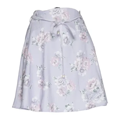 Skort (Lilla, Flerfarvet) fra Majestic Legon Polyester