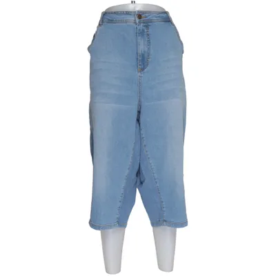 Trekvart bukser (Blå) fra Desire Bomuld, Elastan, Polyester