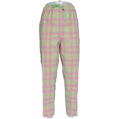 Broek (Roze, Groen) van Essentiel Antwerp Katoen, Elastaan, Polyester, Viscose